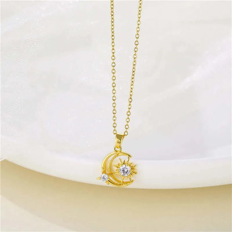 Collier Etoile-lune - CYCY